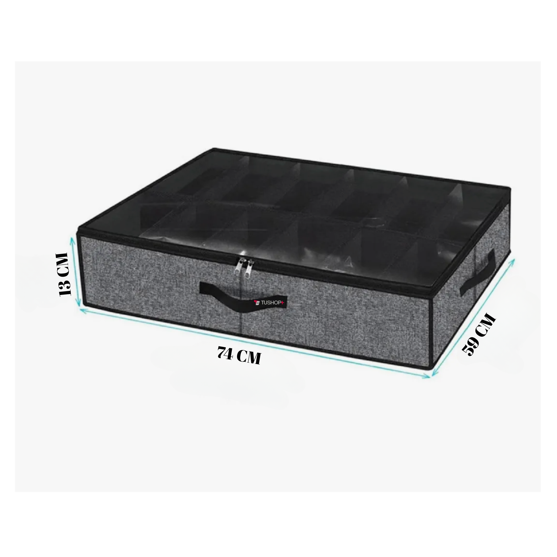 Miniatura 5 de zapatero plegable 12 pares organizador